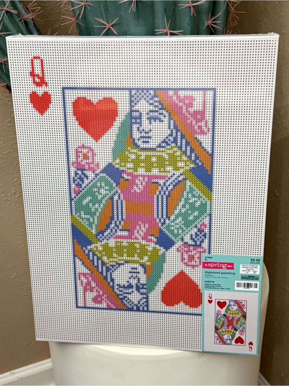 Queen of Hearts Diamond Painting Kit